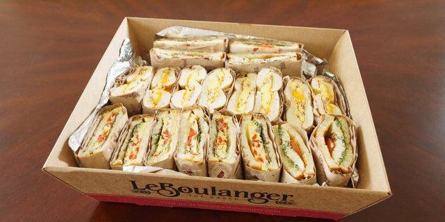 Assorted Omelette Sandwiches