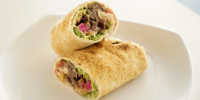 Beef Shawarma Wrap