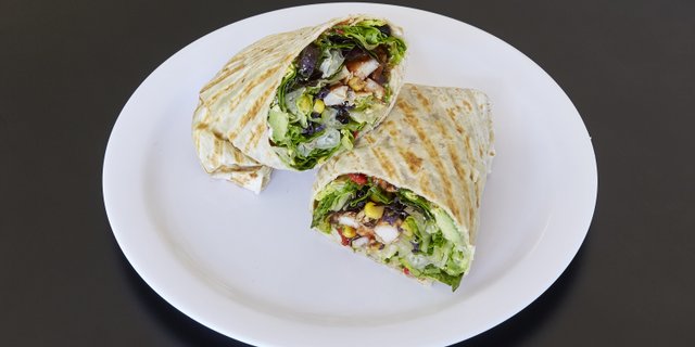 BBQ Chopped Chicken Wrap