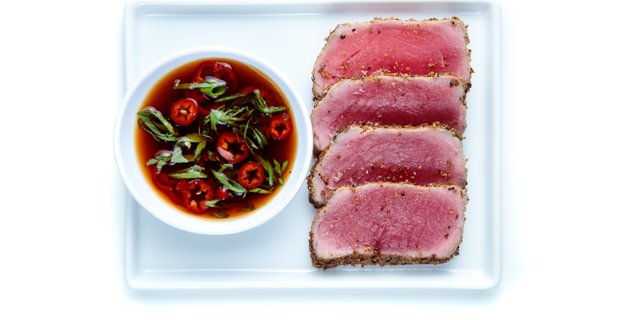 Coriander Seared Ahi Tuna