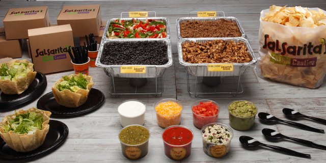 Taco Salad Bar