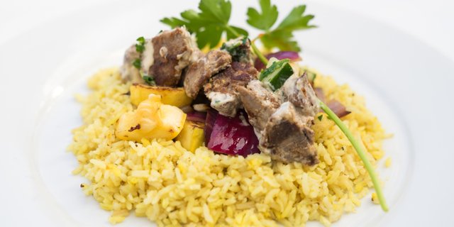 Grilled Lamb Lunch Box