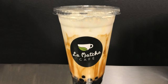 Fresh Milk W/ Black Sugar Boba