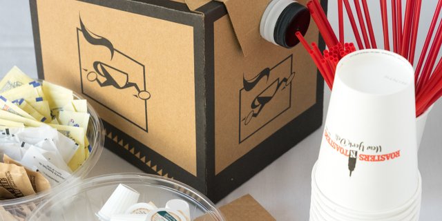 Box of Hot Coffee
