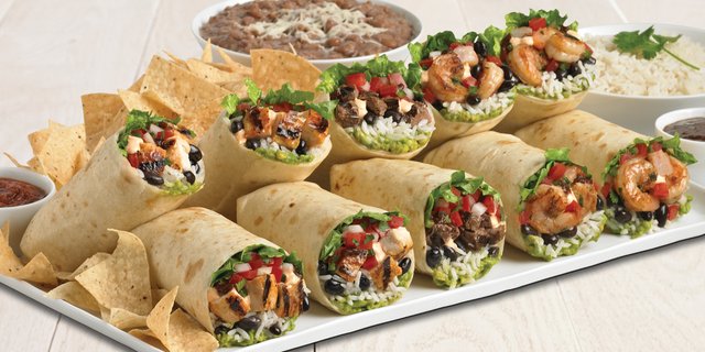 Deluxe Burrito Platter