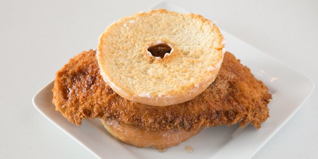 Jim Donut Sandwich