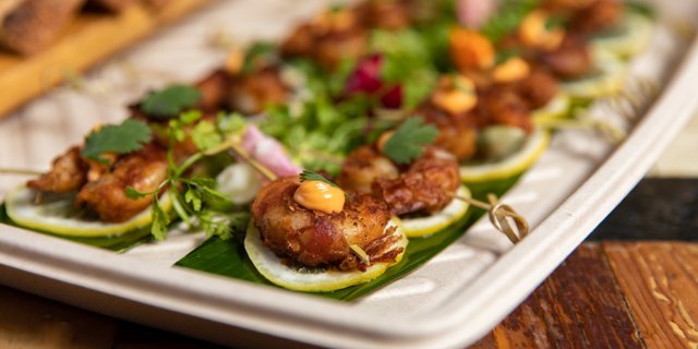 Pancetta Wrapped Shrimp
