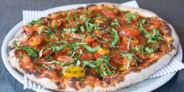 Vegan Stoked Marinara Pizza
