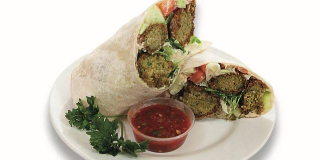 Falafel Pita Wrap