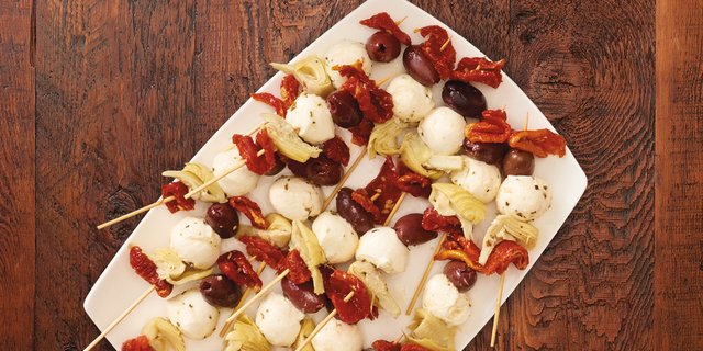 Petite Antipasti Skewers