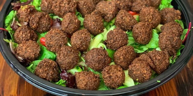 Basic Falafel Salad
