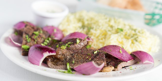 Beef Kabob Entree