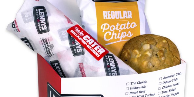 Deluxe Sub Box Lunch