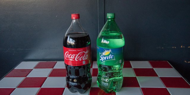 Assorted 2L Soda Bottles