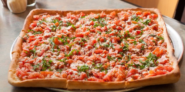 Sicilian Bruschetta Pizza