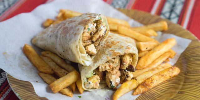 Chicken Shawarma Wrap