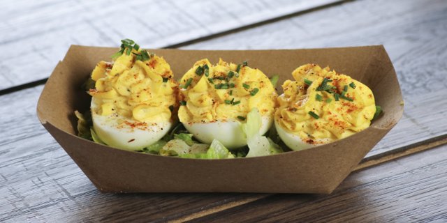 Creole Deviled Eggs