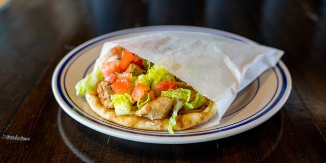 Grilled Chicken Breast Pita