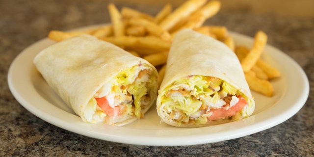 Crispy Chicken Wrap