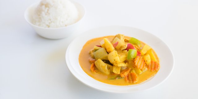 Pineapple Curry Tray