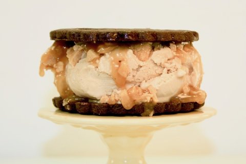 Caramel Coffee Toffee Sandwich