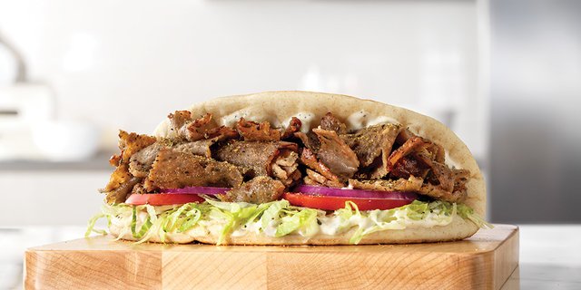 Traditional Greek Gyro