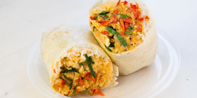 Panang Burrito