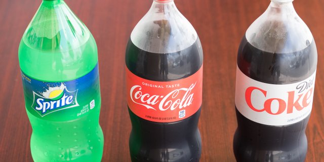 Assorted 2L Soda Bottles
