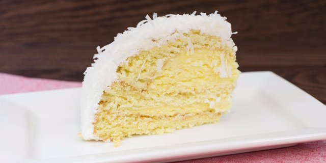 Coconut Bombe Cake