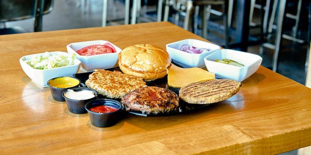 Build-Your-Own Burger Bar