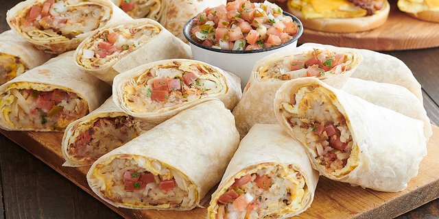 Breakfast Burrito Platter