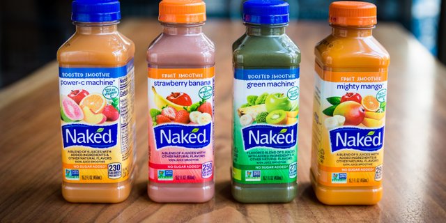 Assorted Naked Fruit Juices