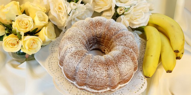Banana Pound Cake
