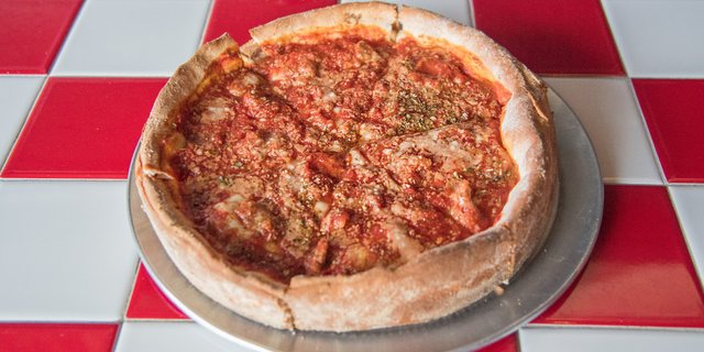 Deep-Dish Pizza
