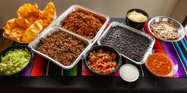Taco Salad Bar