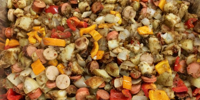 Billy D's Garbage Plate Casserole