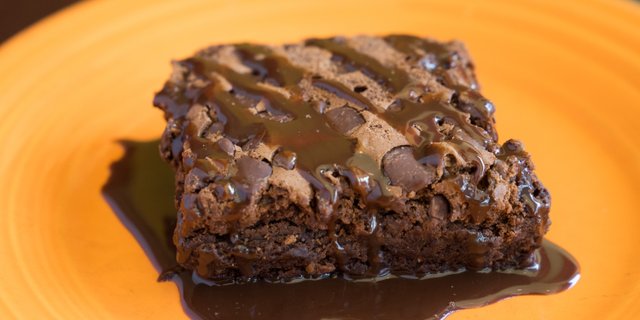 Flourless Chocolate Brownie Platter