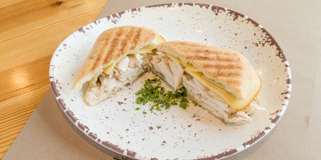 Roasted Chicken Panini