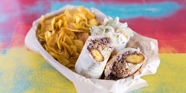 Roasted Pork Wrap