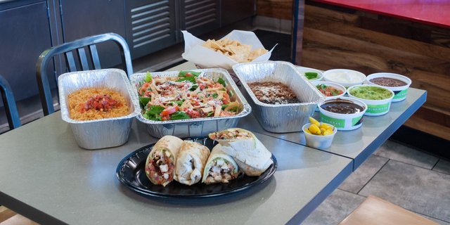 5 Baja Burritos Party Pack