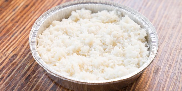 Coconut-Garlic Rice Tray