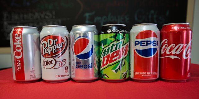 Assorted Individual Sodas