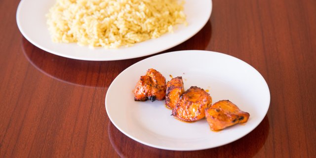 Chicken Kofta Kebab Entree