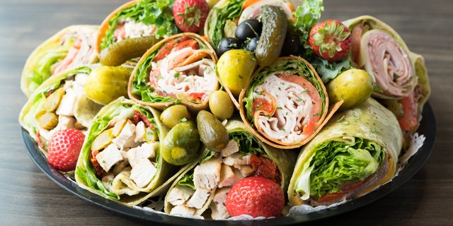 Assorted Wraps Tray