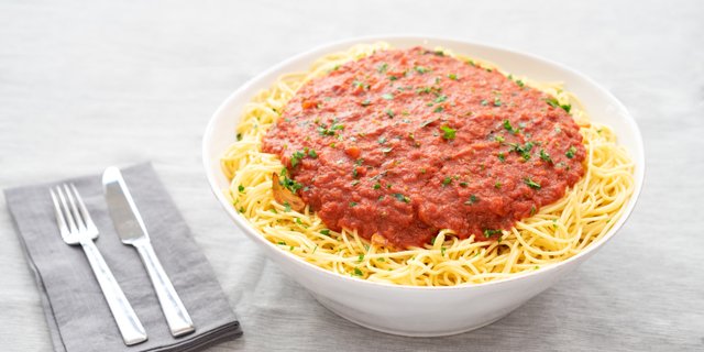 Spaghetti & Tomato Sauce