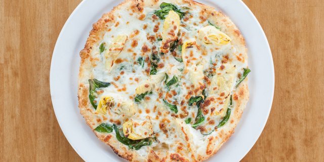 Spinach Artichoke Dip Pizza