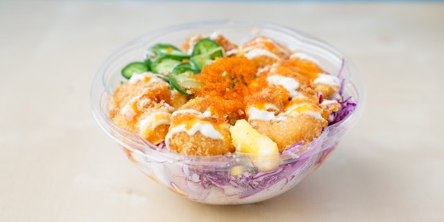 Shrimp Tempura Poké Bowl
