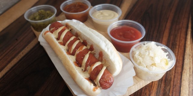 Skinless Hot Sausage Dog