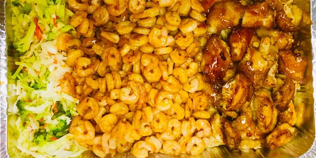 BBQ Shrimp & Fish Tray