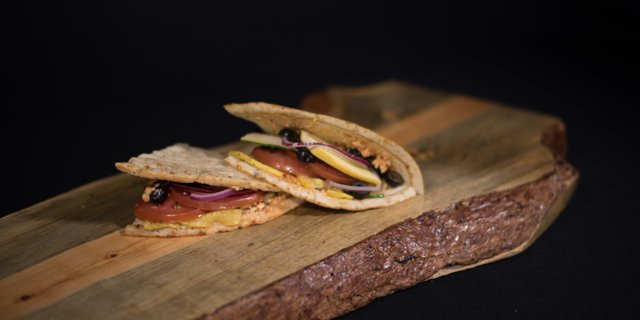 Gluten-Free Vegetable Feta Wrap Box